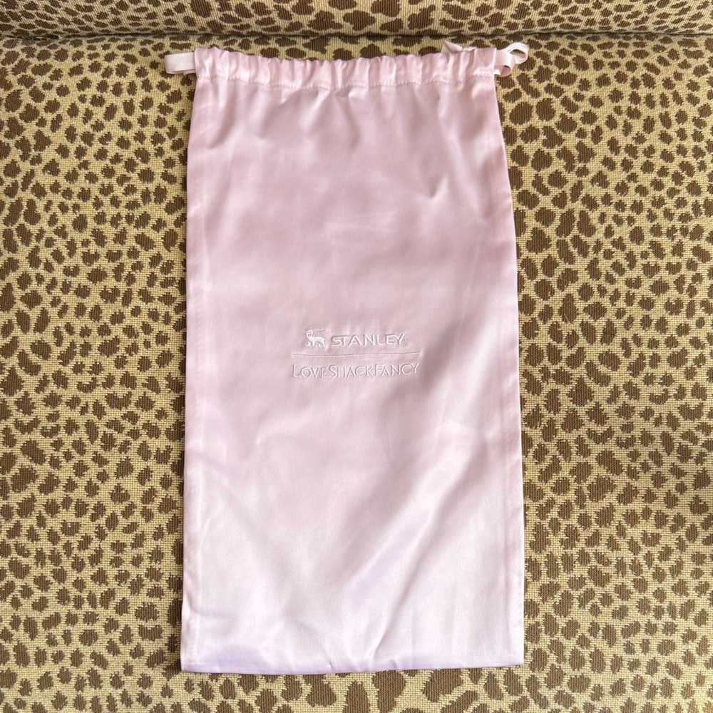 Stanley x LoveShackFancy Pink Satin Bag